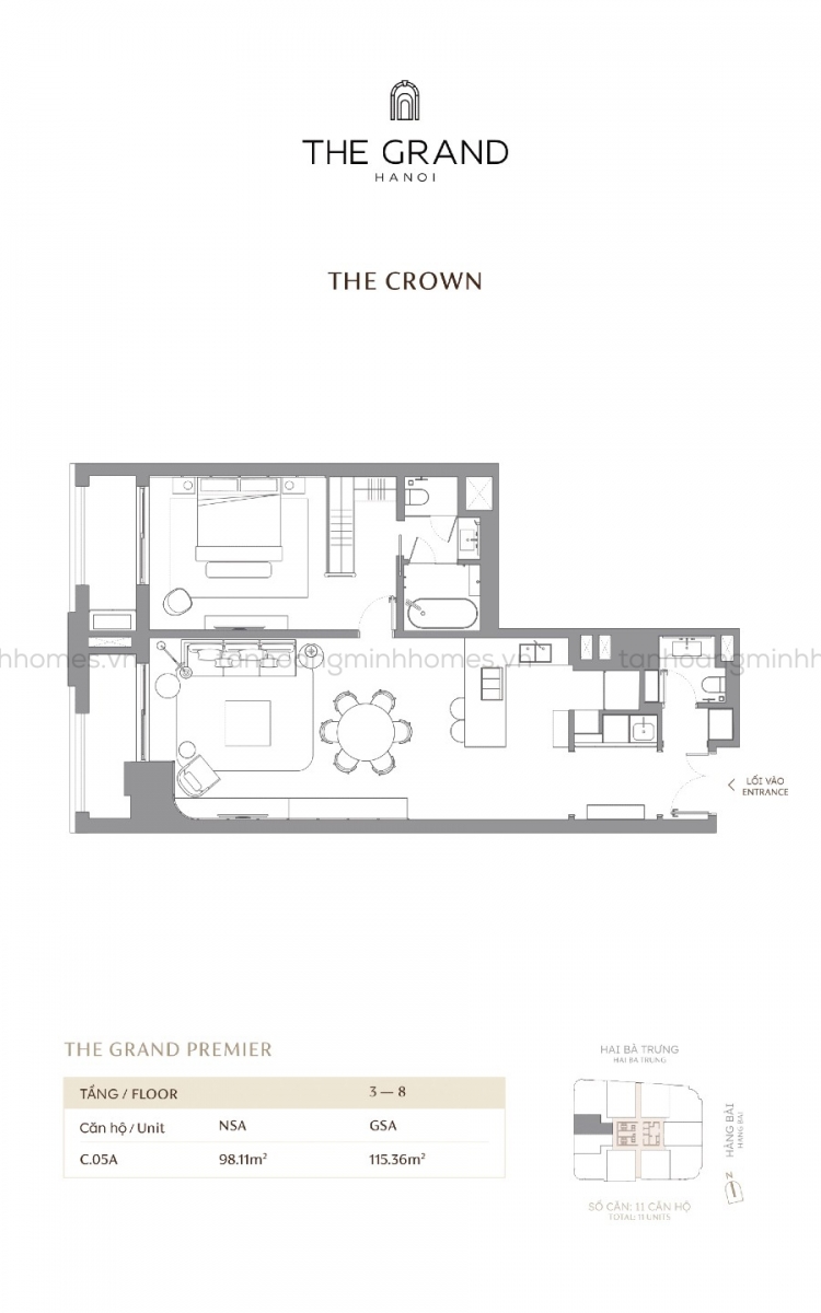 the grand hanoi - masterise d'. san raffles,