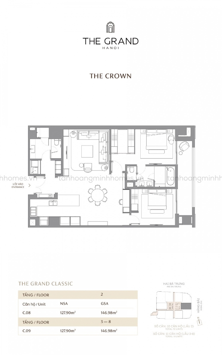 the grand hanoi - masterise d'. san raffles,