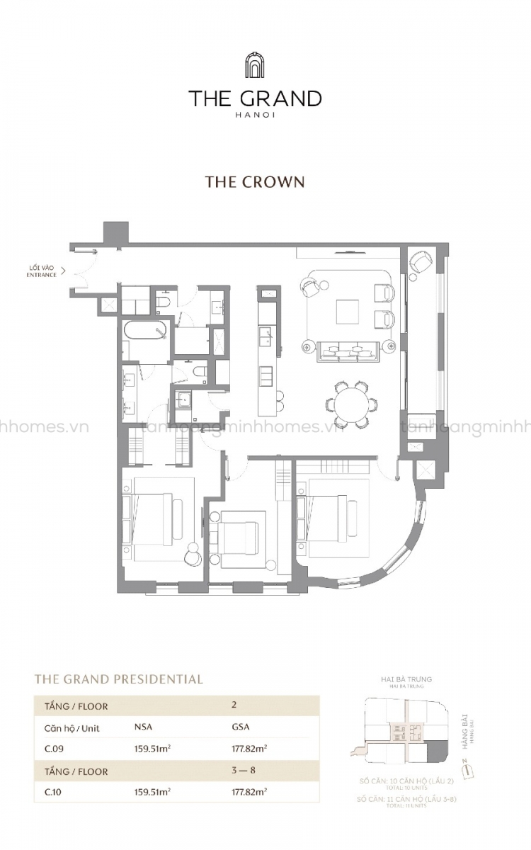 the grand hanoi - masterise d'. san raffles,