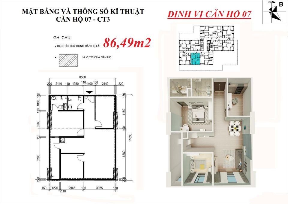 mặt bằng chung cư x2 đại kim mhdi