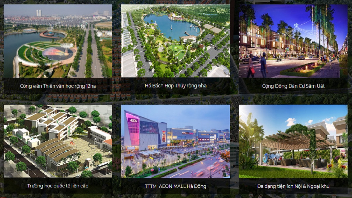 tiện ích Biệt thự An Quý Villa Dương Nội