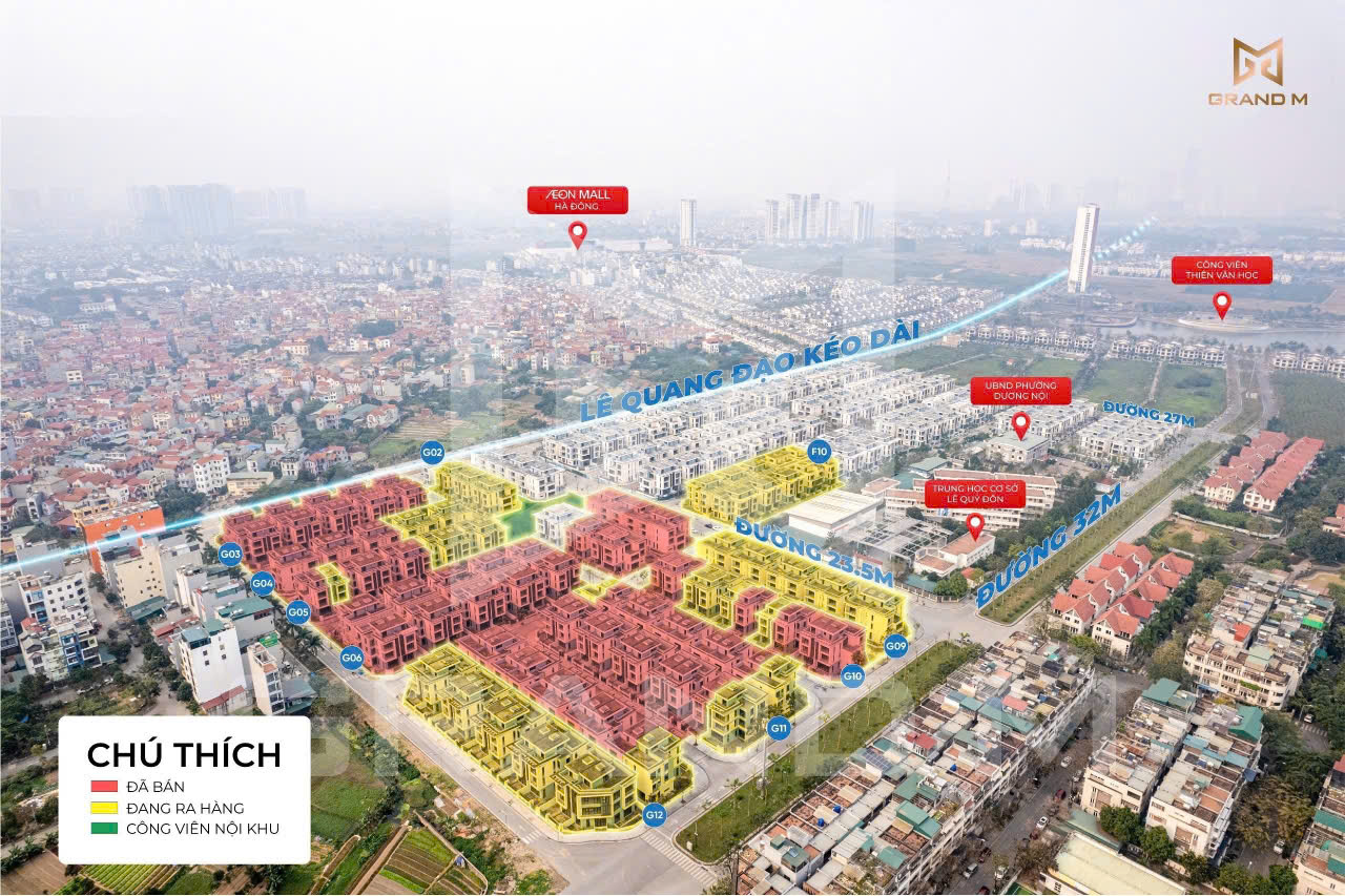 bảng giá An Quý Villa Dương nội