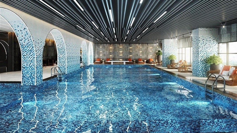 bể bơi chung cư Capital Elite 18 Phạm Hùng