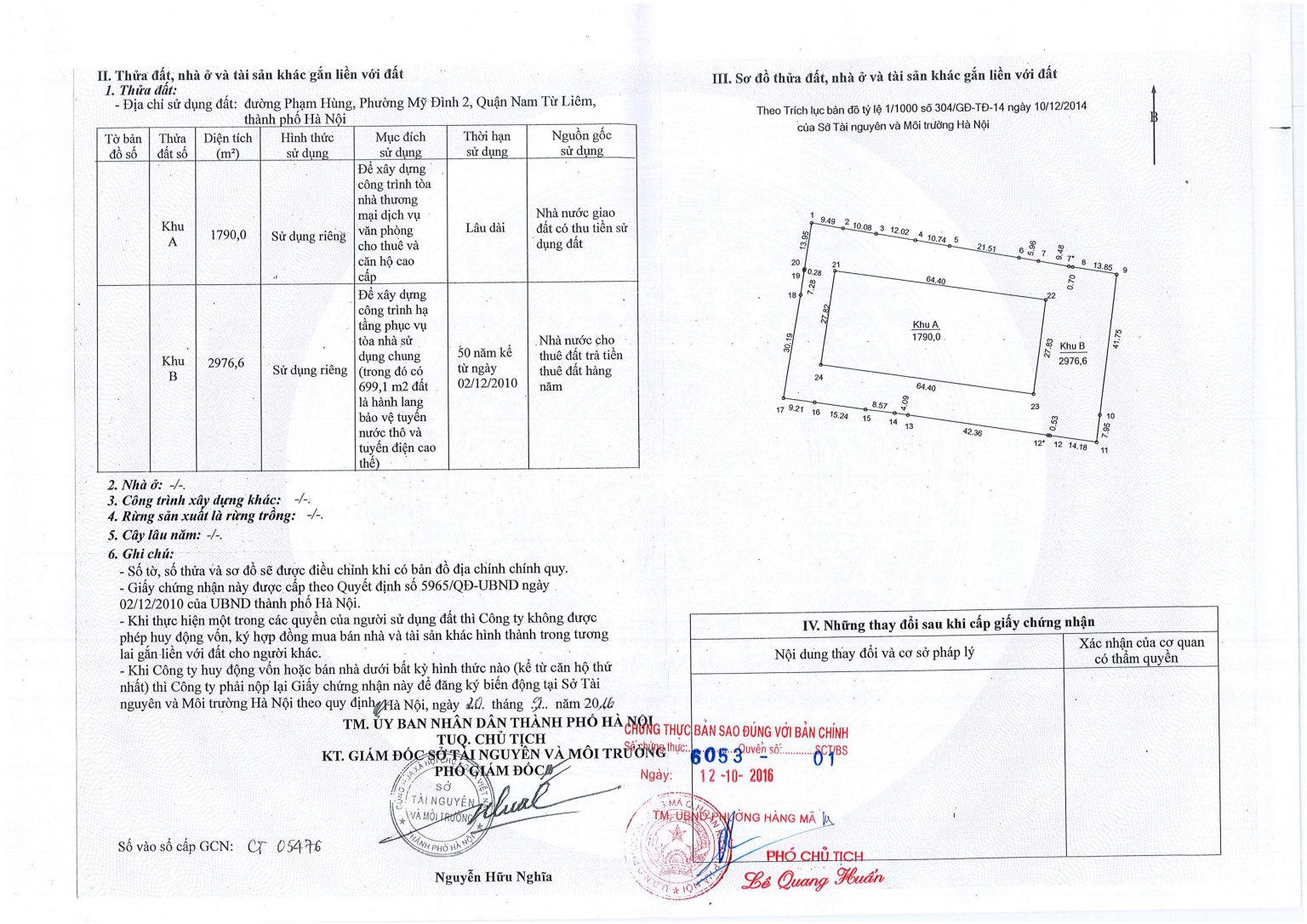 Chung cư 18 Phạm Hùng Capital Elite sổ đỏ