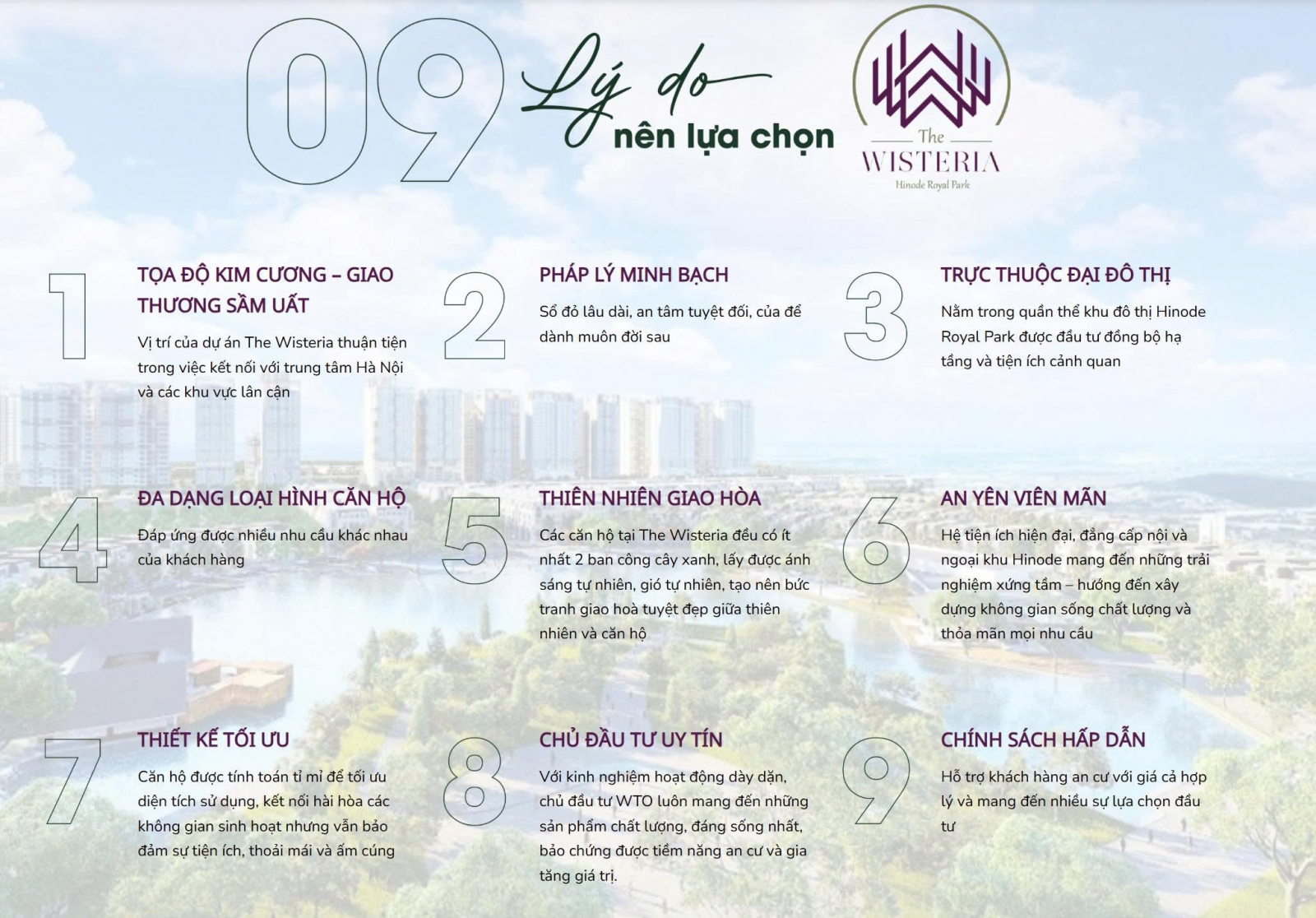 mua bán Chung cư Hinode Royal Park (The Wisteria Hoài Đức)