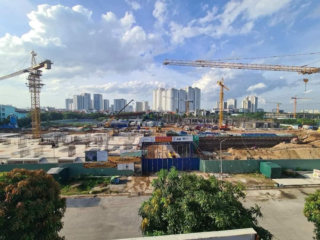 Tiến độ chung cư Hưng thịnh linh đàm