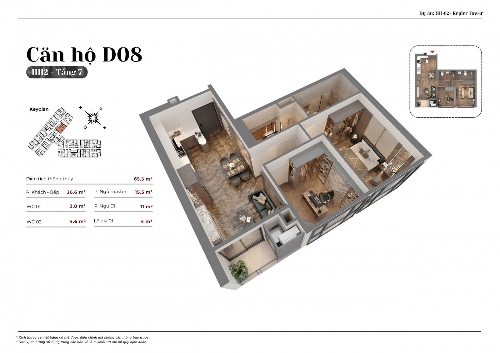 Mặt Bằng Kepler Land Mỗ Lao TSQ căn hộ