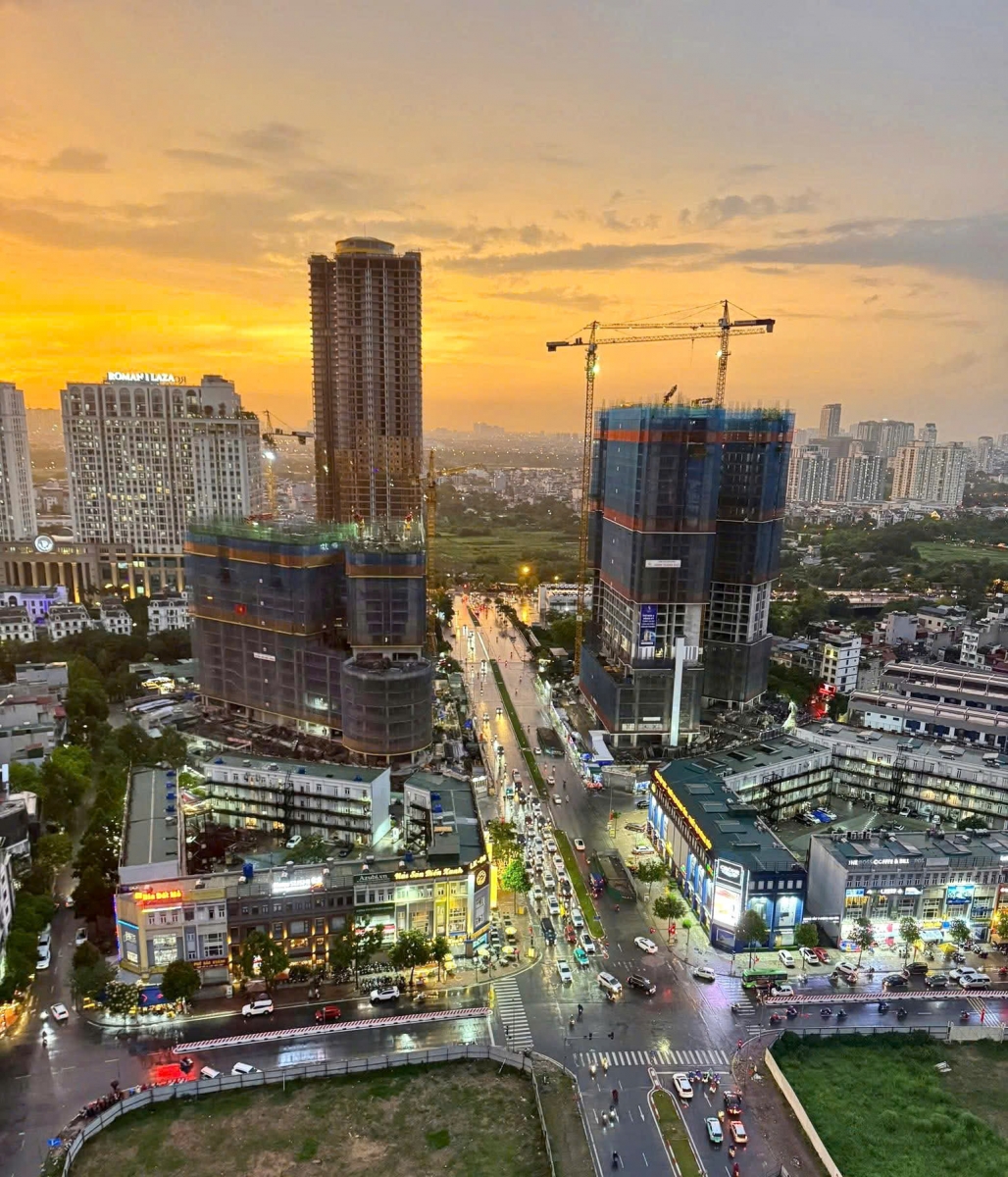 Tháp đôi Kepler land Mỗ Lao tiến độ 5/2025