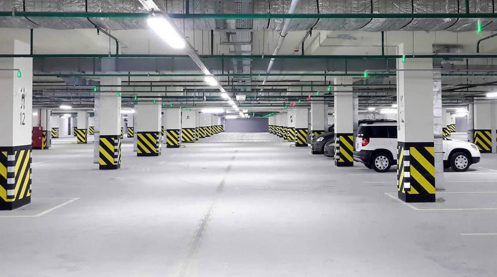 hầm để xe chung cư quang vinh Hải Phòng