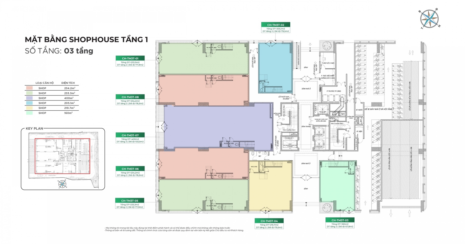 mặt bằng shophouse chung cư quang vinh hải phòng