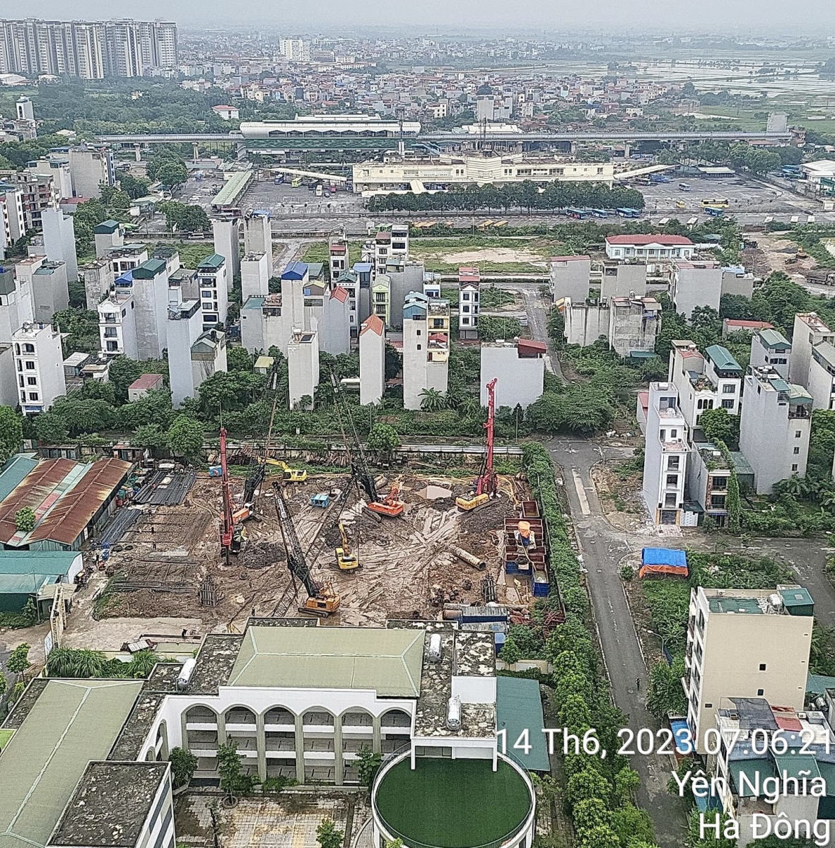 tiến độ chung cư CT4 Yên Nghĩa