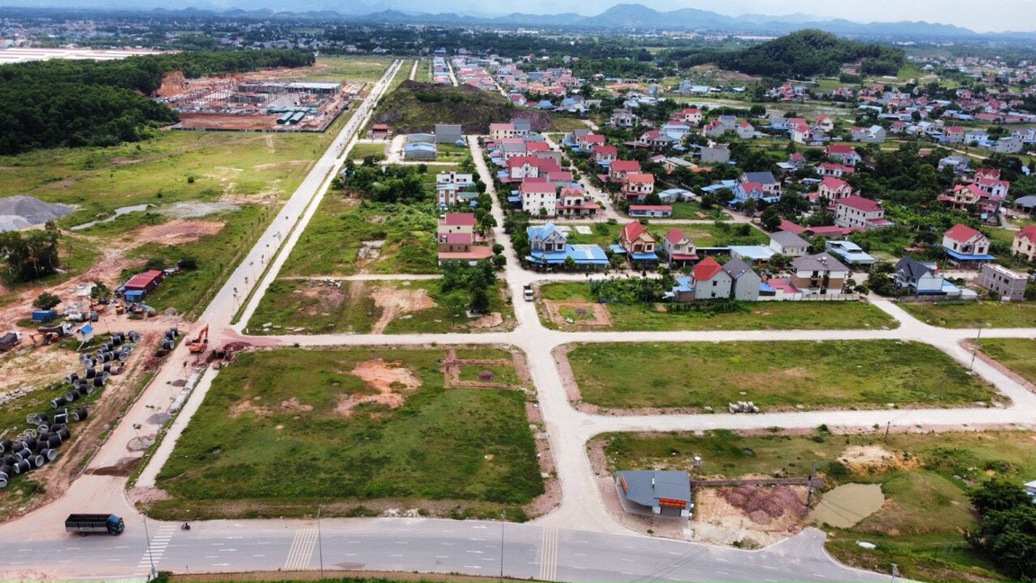 đất đấu giá Hồng Tiến phổ yên