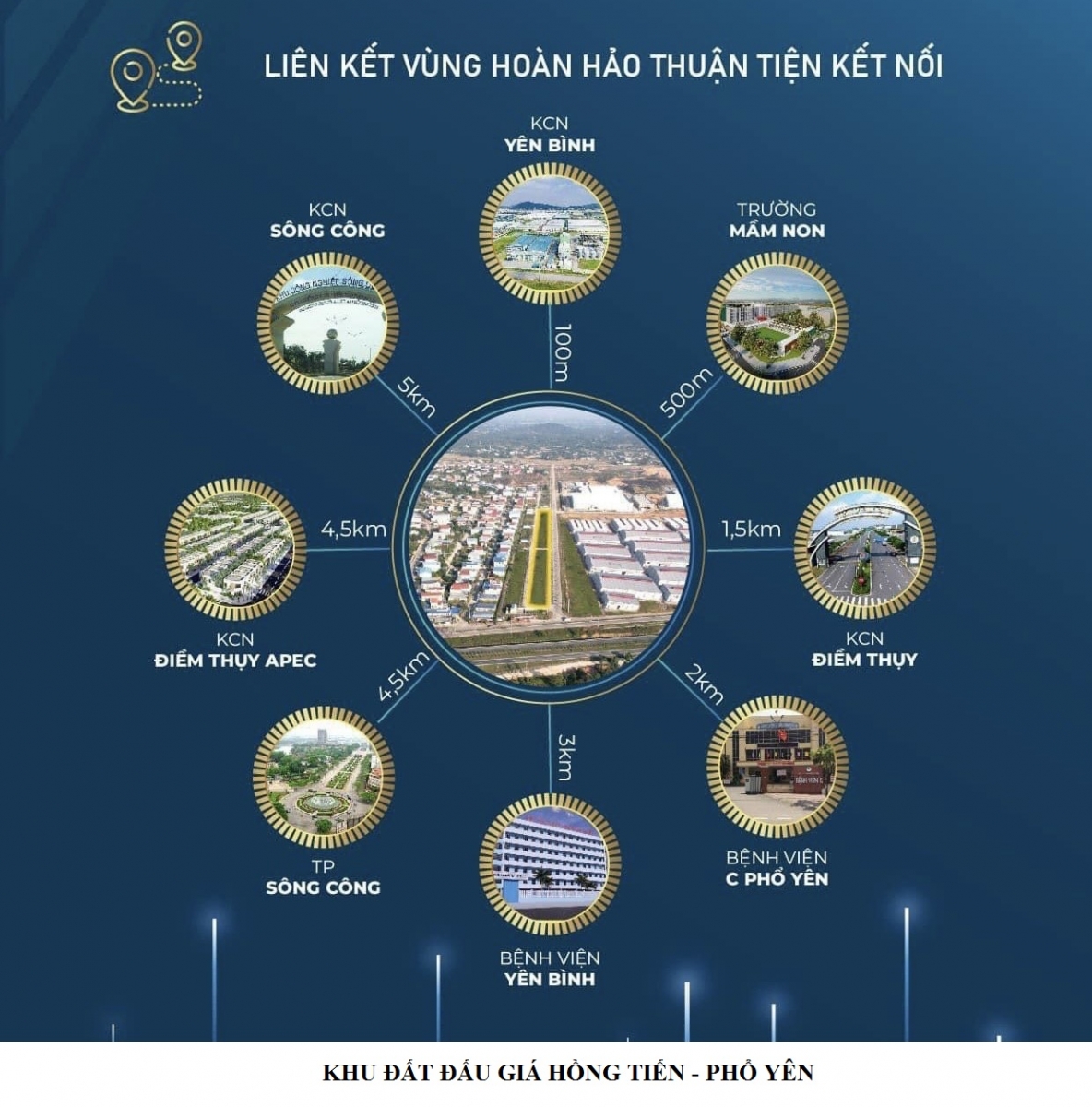 kết nối khu đất đấu giá hồng tiến