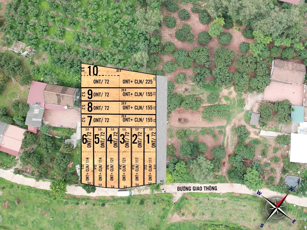 đất nền tiên lục lạng giang