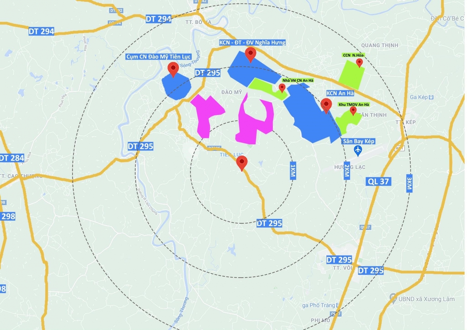đất nền tiền lục lạng giang bắc giang