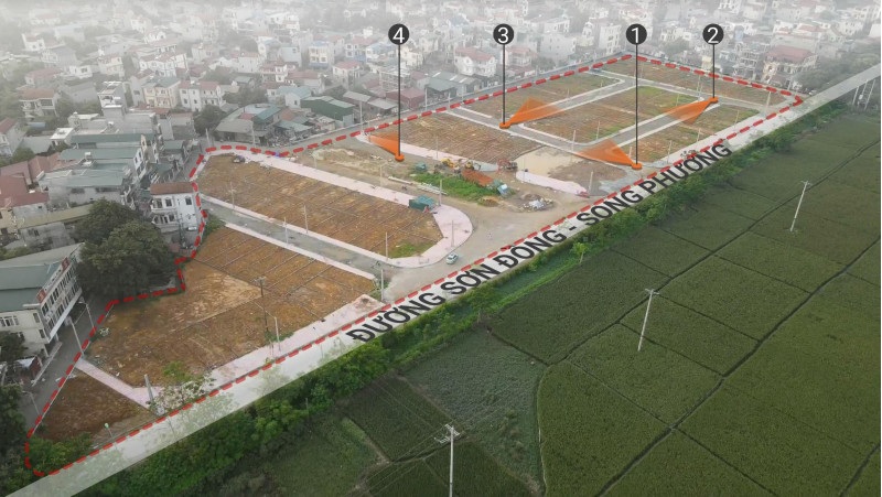 Khu Đất đấu giá Sơn Đồng - Hoài Đức