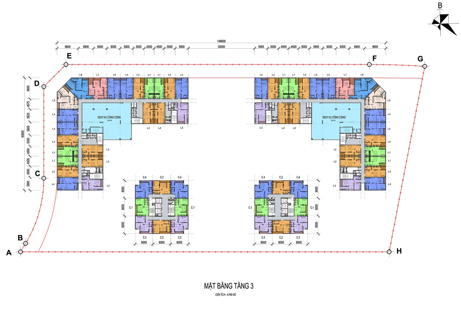 Mặt Bằng Eco Smart City Cổ Linh