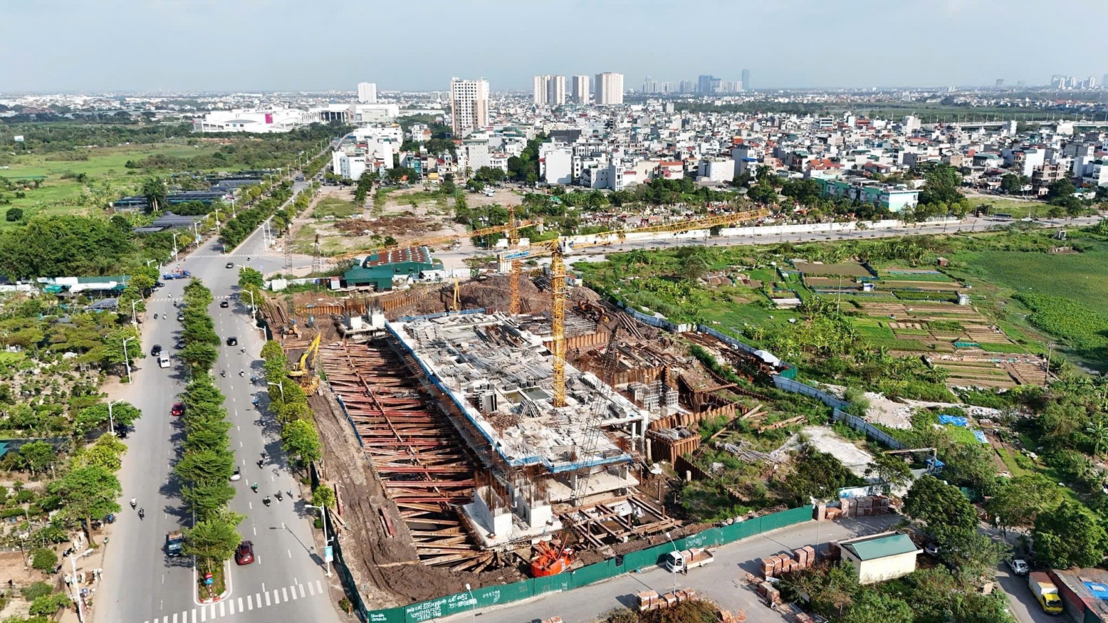 Tiến độ dự án Eco Smart City Cổ Linh