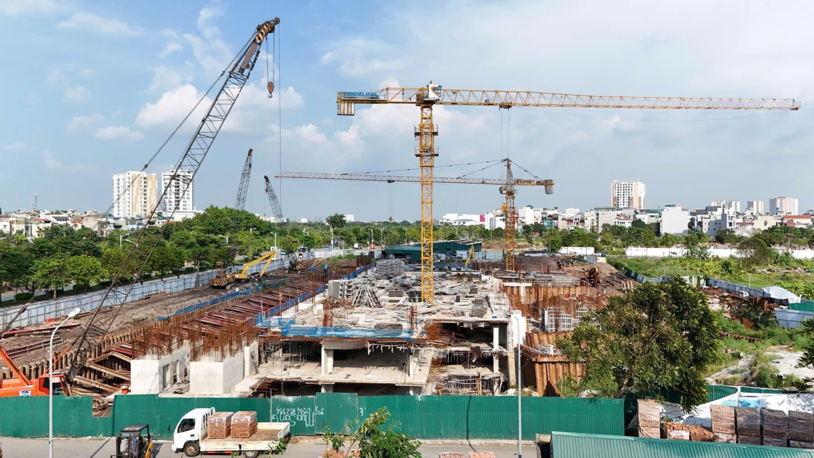 Tiến độ dự án Eco Smart City Cổ Linh