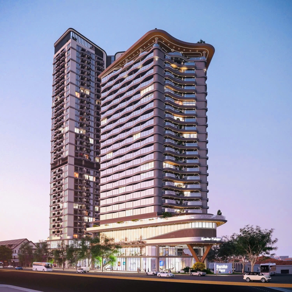 Phối cảnh chung cư Ecopark Đắk Lắk