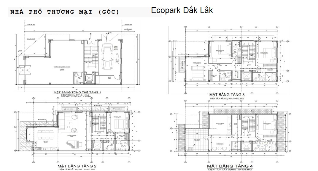 liền kề Ecopark Đắk Lắk