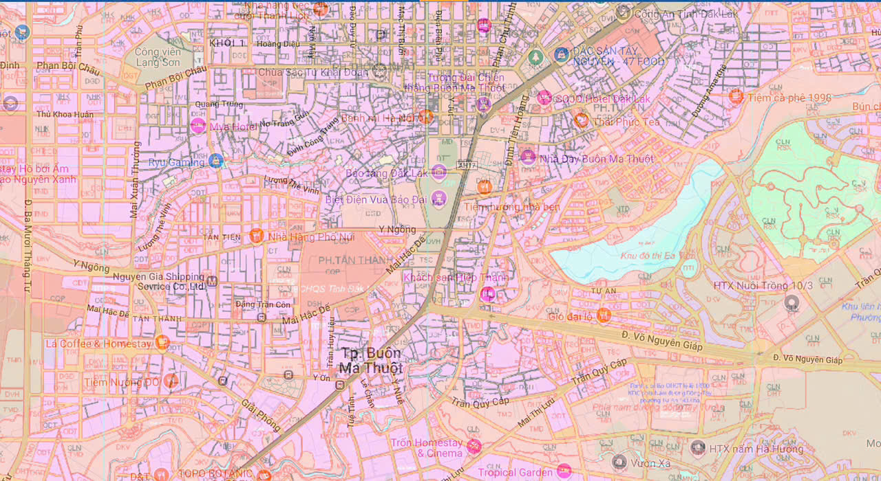 quy hoạch Ecopark Đắk Lắk ecopark Buôn Mê Thuột