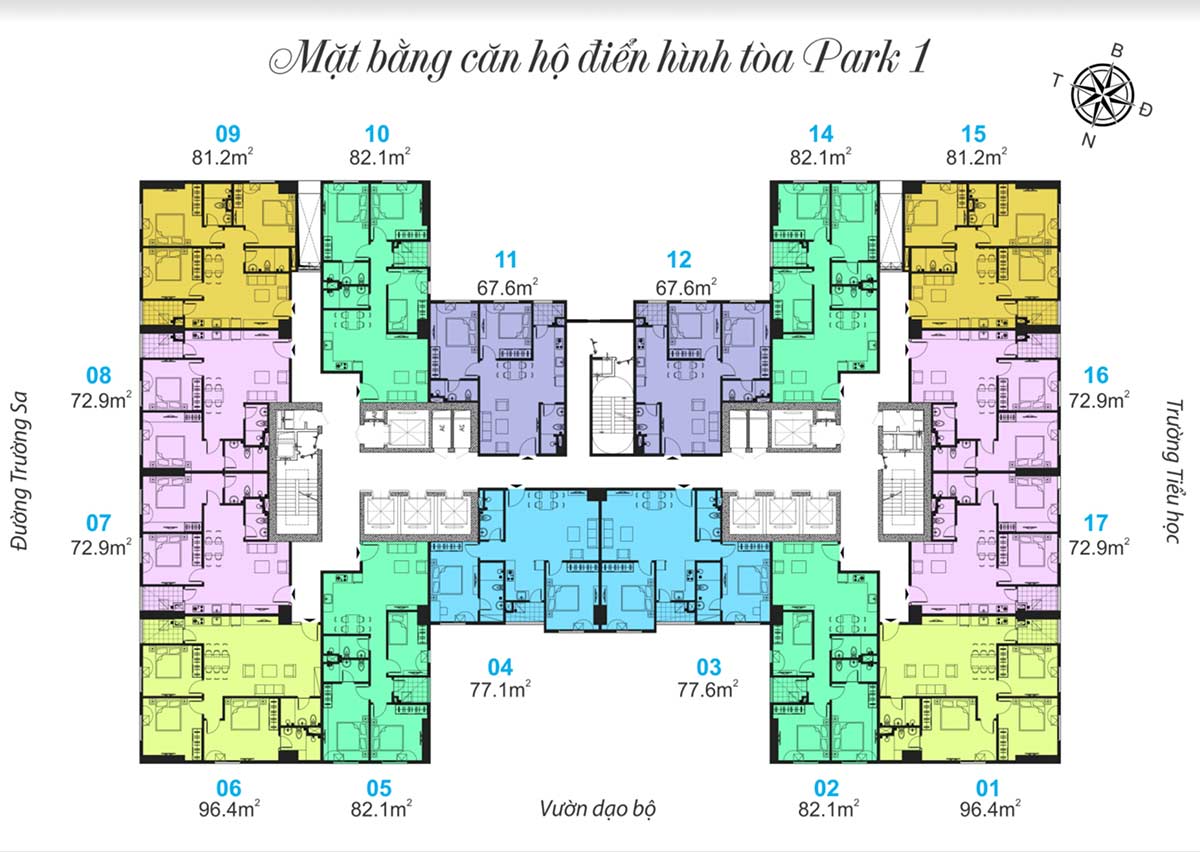  Mặt bằng Eurowindow River Park 1