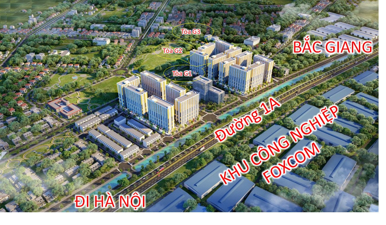 Nhà ở xã hội Ever Green Bắc Giang