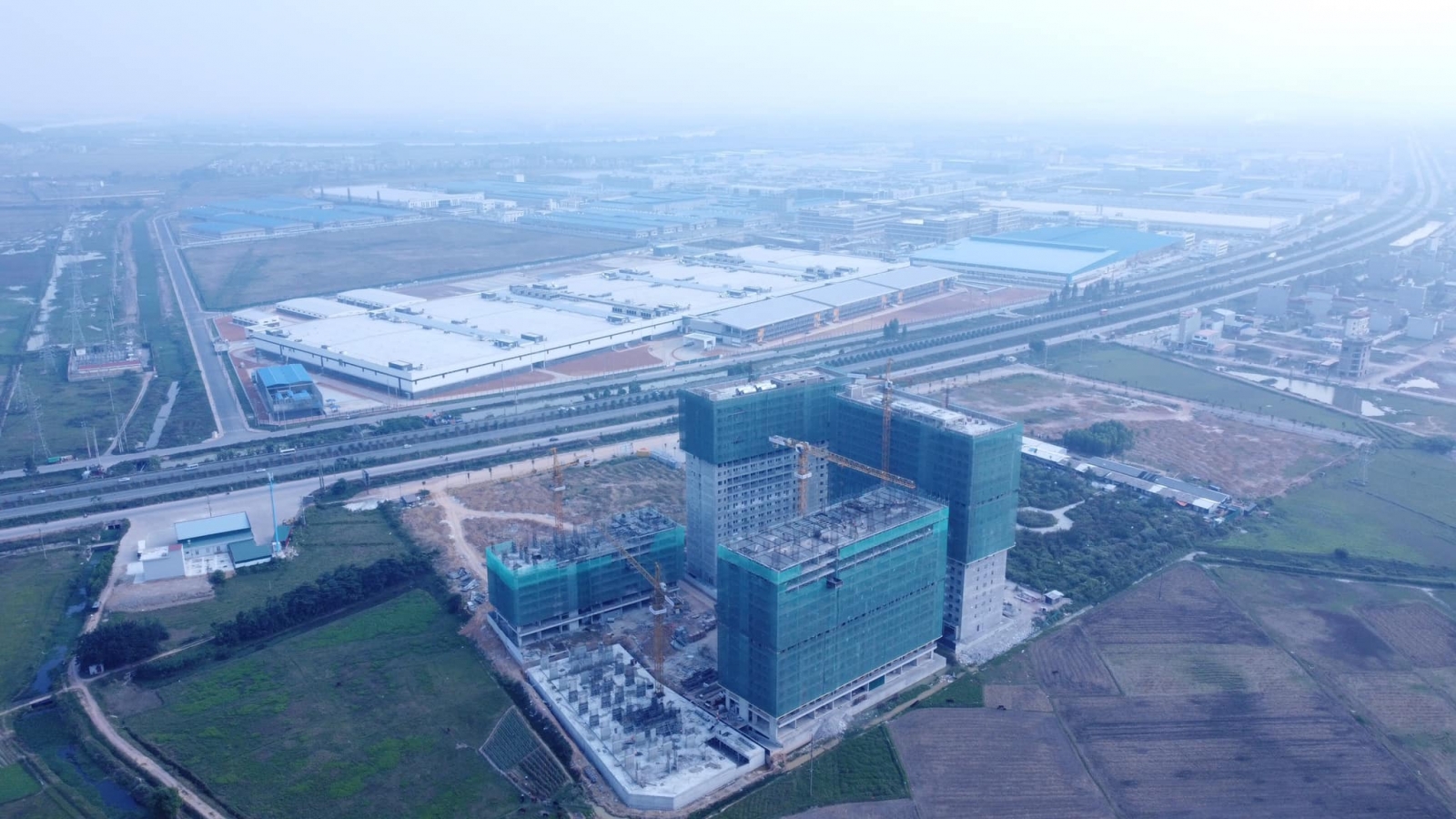 Tiến độ chung cư evergreen Bắc Giang