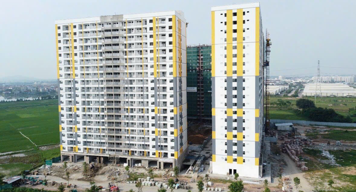 Tiến độ nhà ở xã hội Việt Yên Bắc Giang