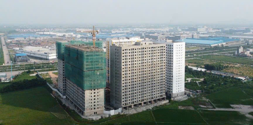 Tiến độ nhà ở xã hội Việt Yên Bắc Giang