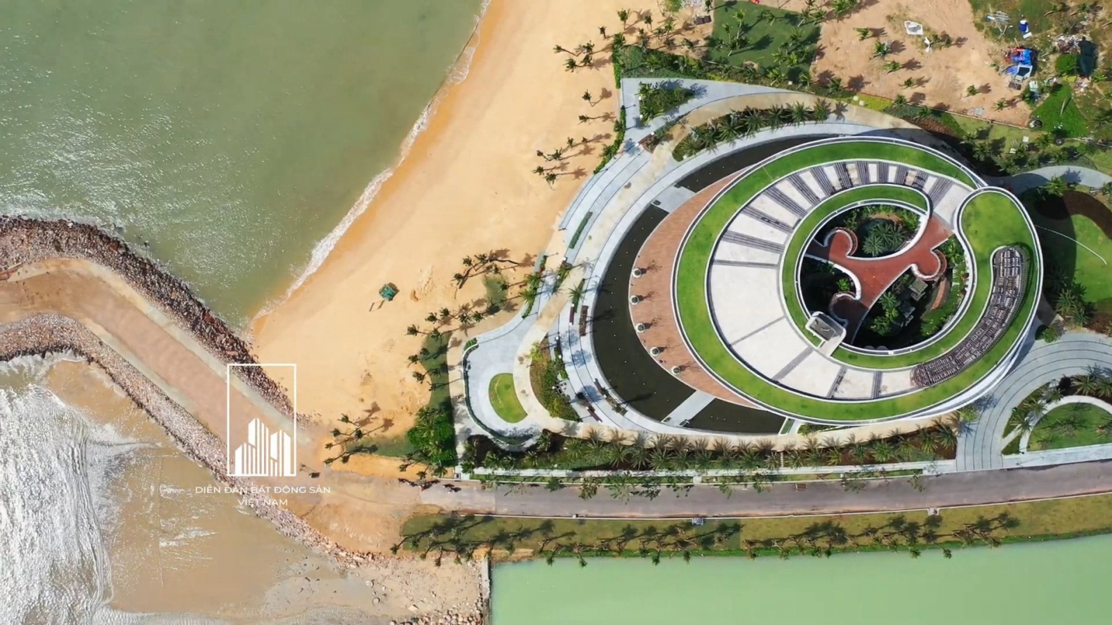 bến du thuyền tiến độ Hải Giang Merry Land quy nhơn