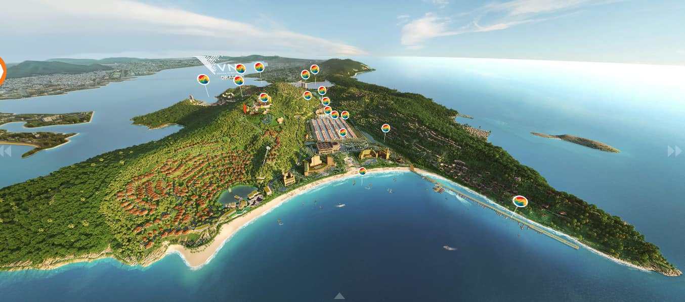 vị trí Hải Giang Merry Land 