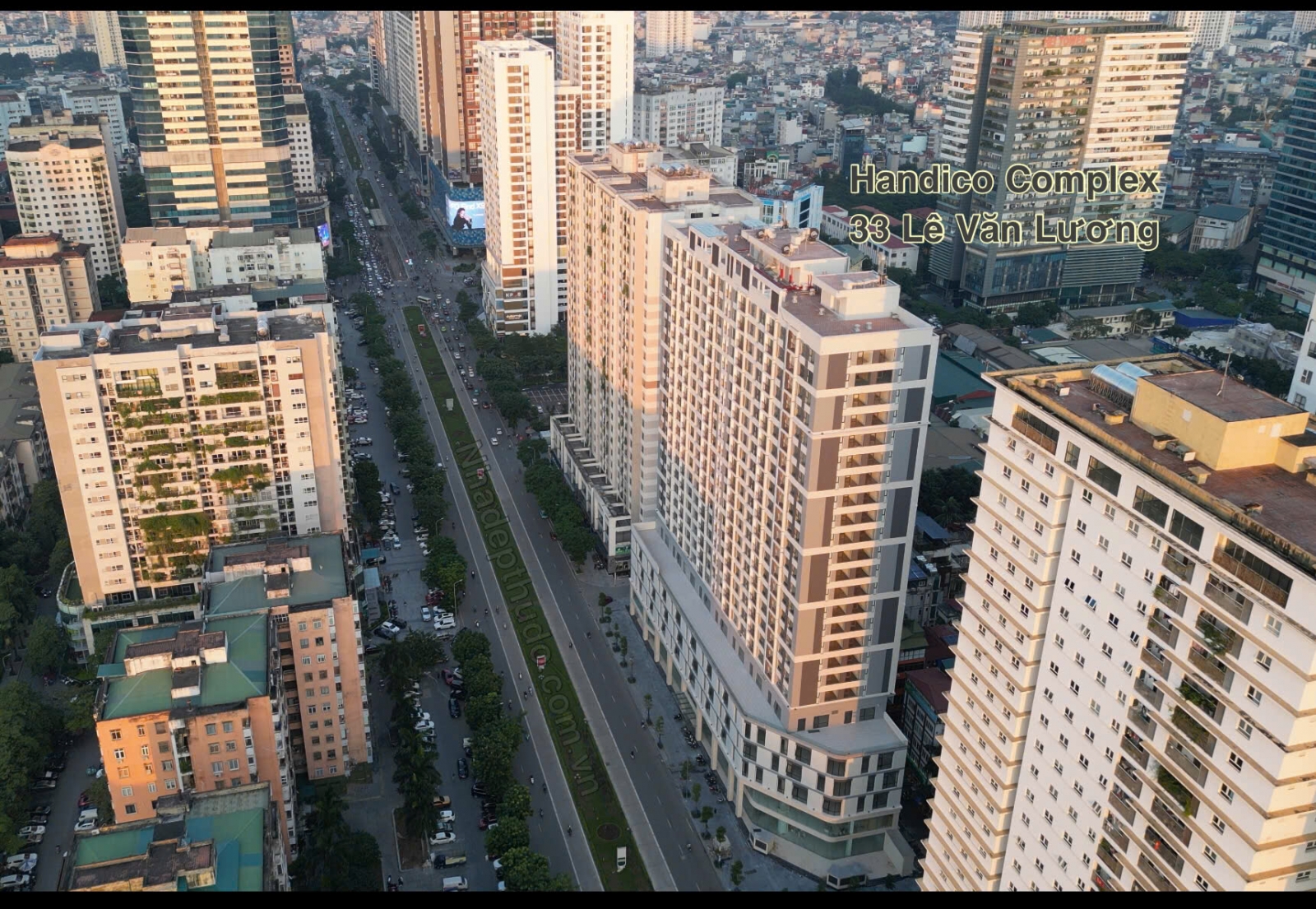 vị trí Handico complex 33 Lê Văn Lương
