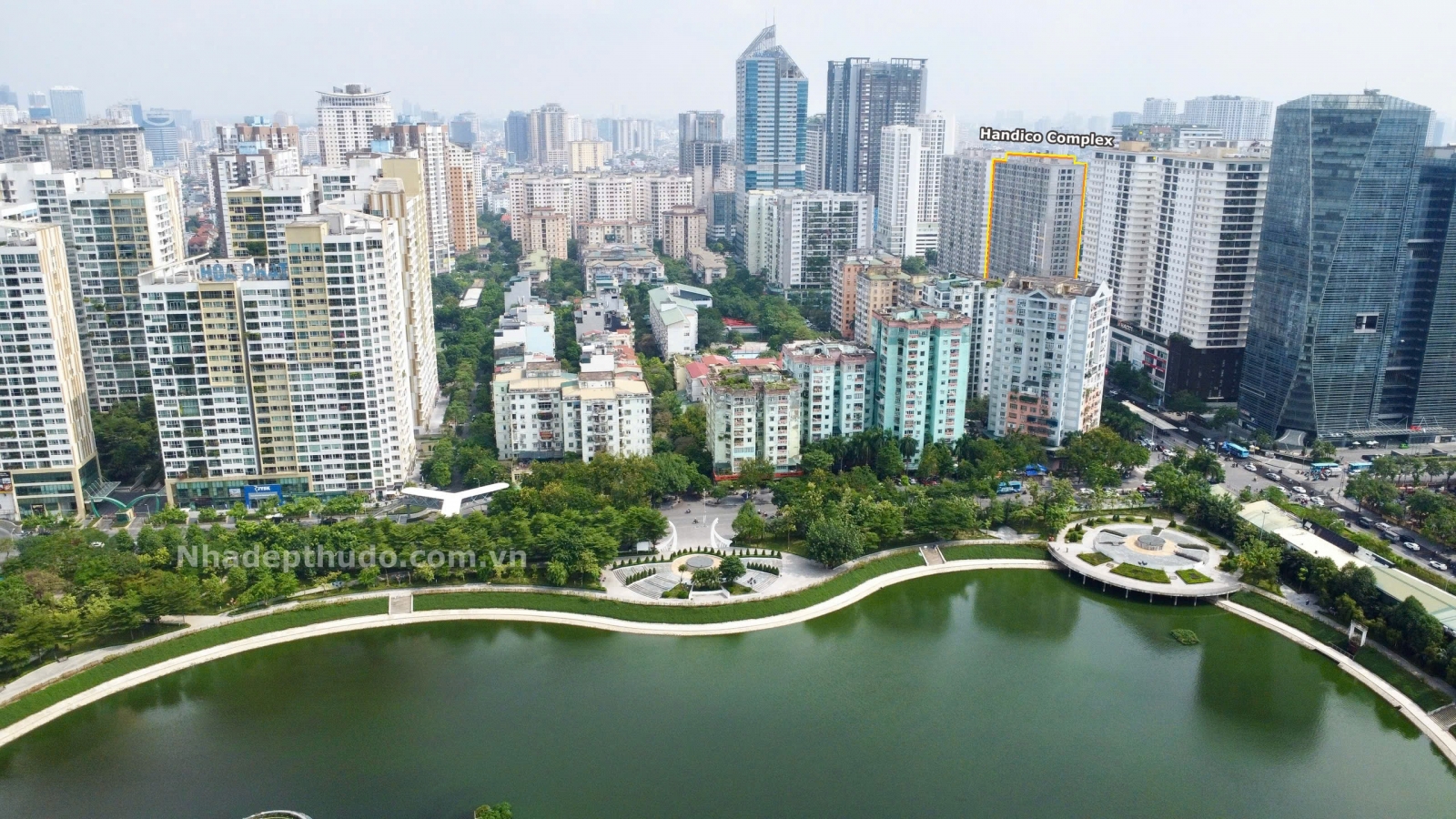 Vị trí Handico Complex 33 Lê Văn Lương