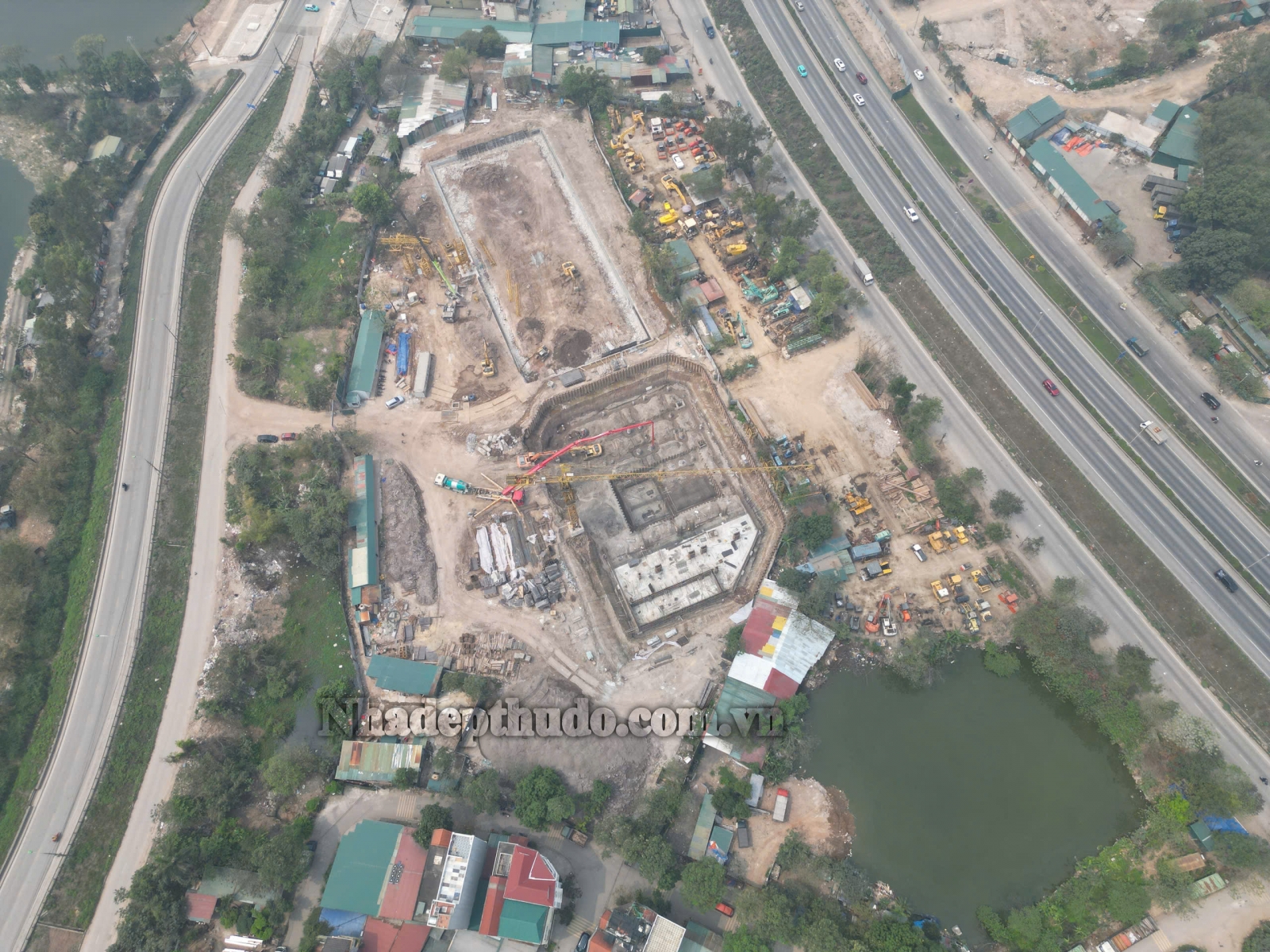 Tiến độ HanDico Riverside X2 Trần Phú