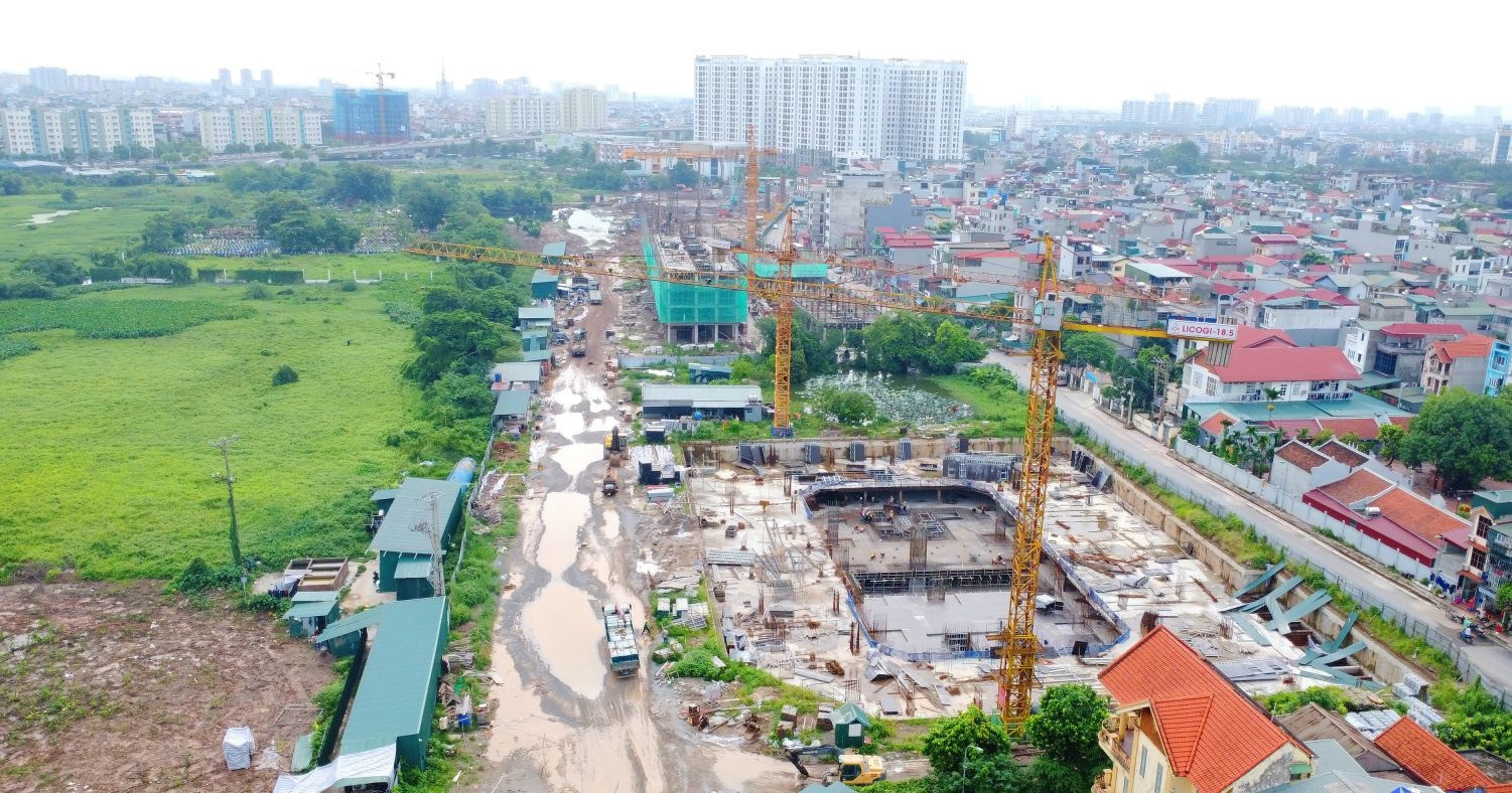 Tiến độ Nhà ở xã hội Rice City Long Châu Him Lam Thượng Thanh 1