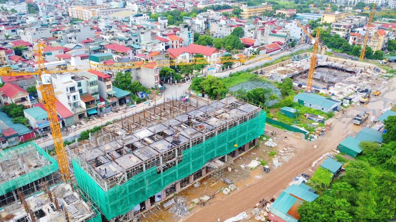 Tiến độ Nhà ở xã hội Rice City Long Châu Him Lam Thượng Thanh 2