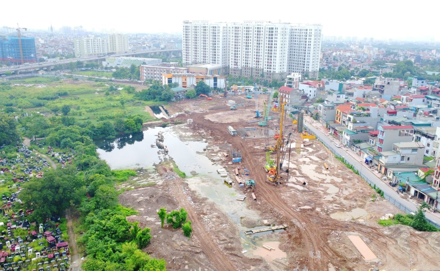 Tiến độ Nhà ở xã hội Rice City Long Châu Him Lam Thượng Thanh 9