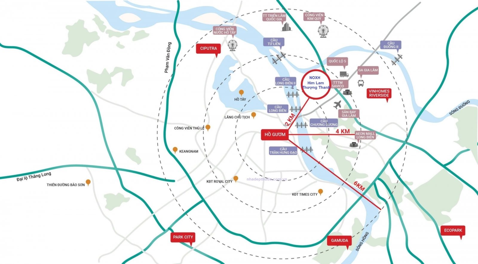 vị trí liền kề him lam thượng thanh long biên