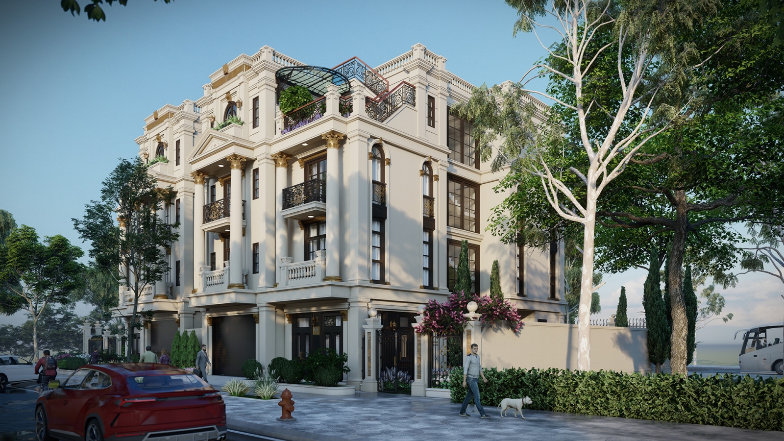 biệt thự Long Biên Golf Villas Dự án Him Lam Vĩnh Tuy