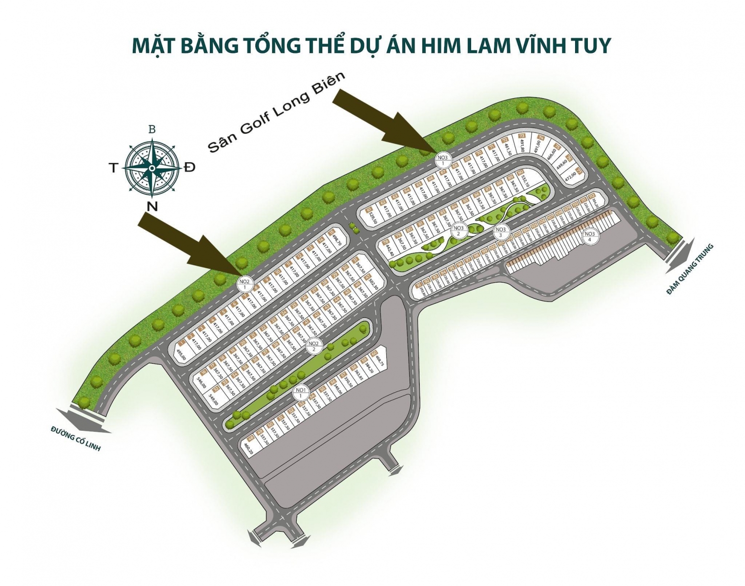mặt bằng Him Lam Vĩnh Tuy