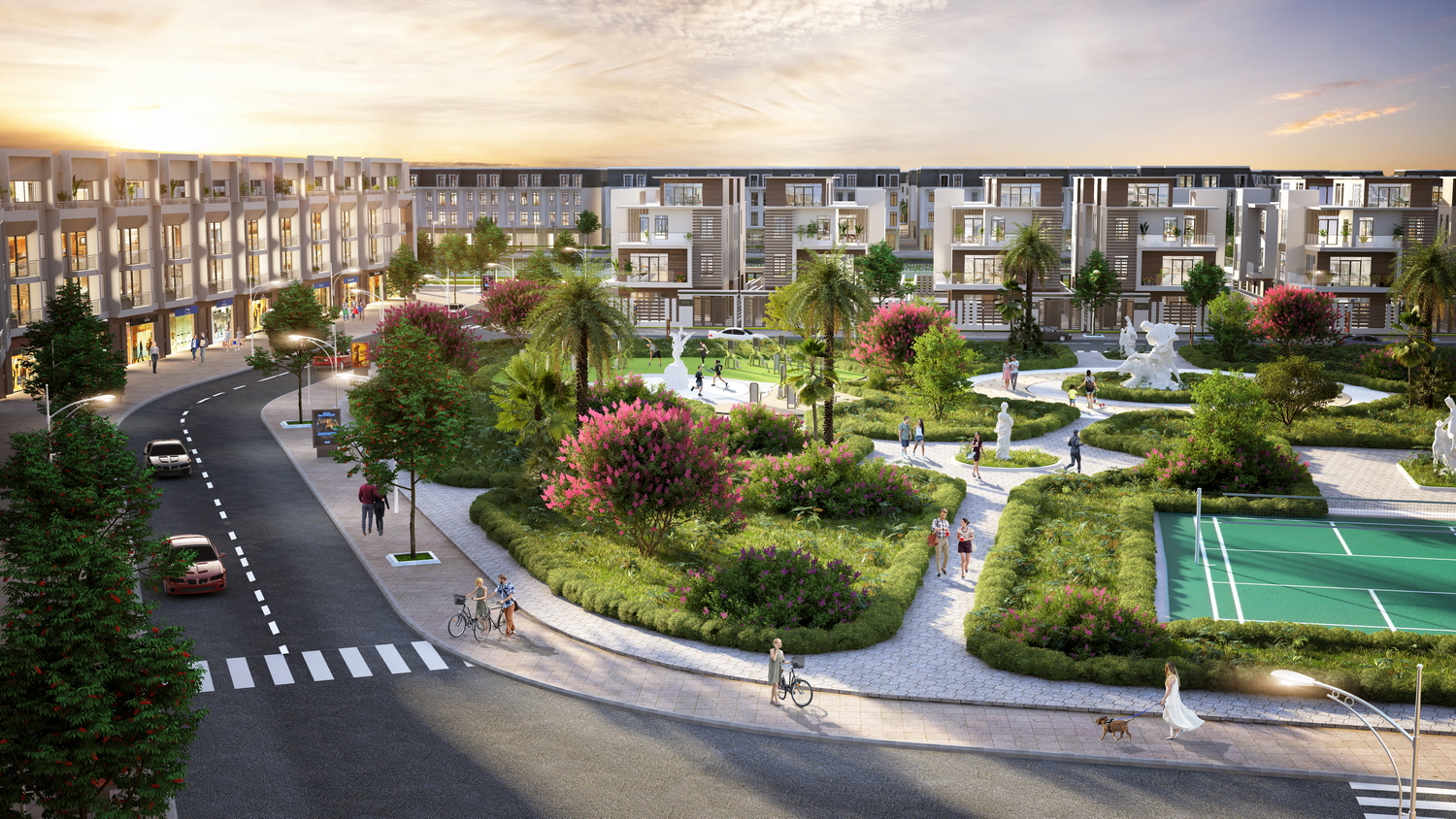 tiện ích hp naia city móng cái