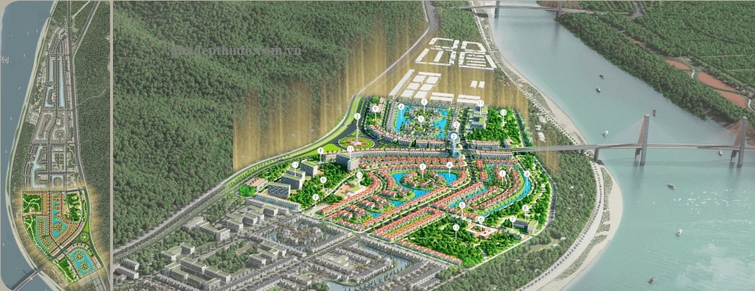 phân khu sao biển Khu đô thị trung minh Hòa Bình