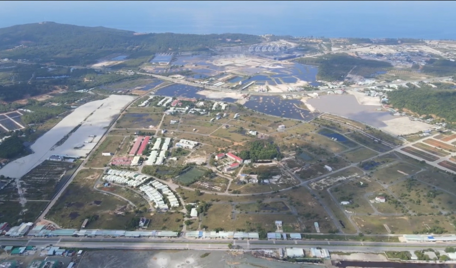 Khu tái định cư Suối Lớn flycam