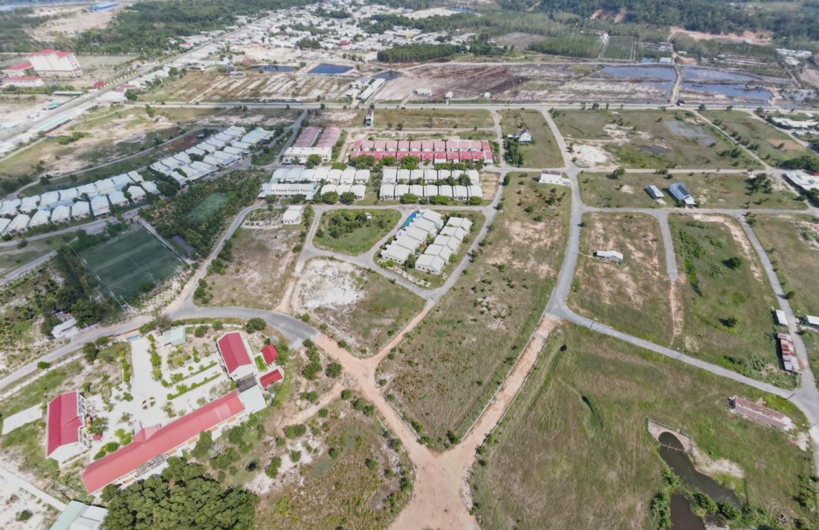 hiện trạng Khu tái định cư Suối Lớn 