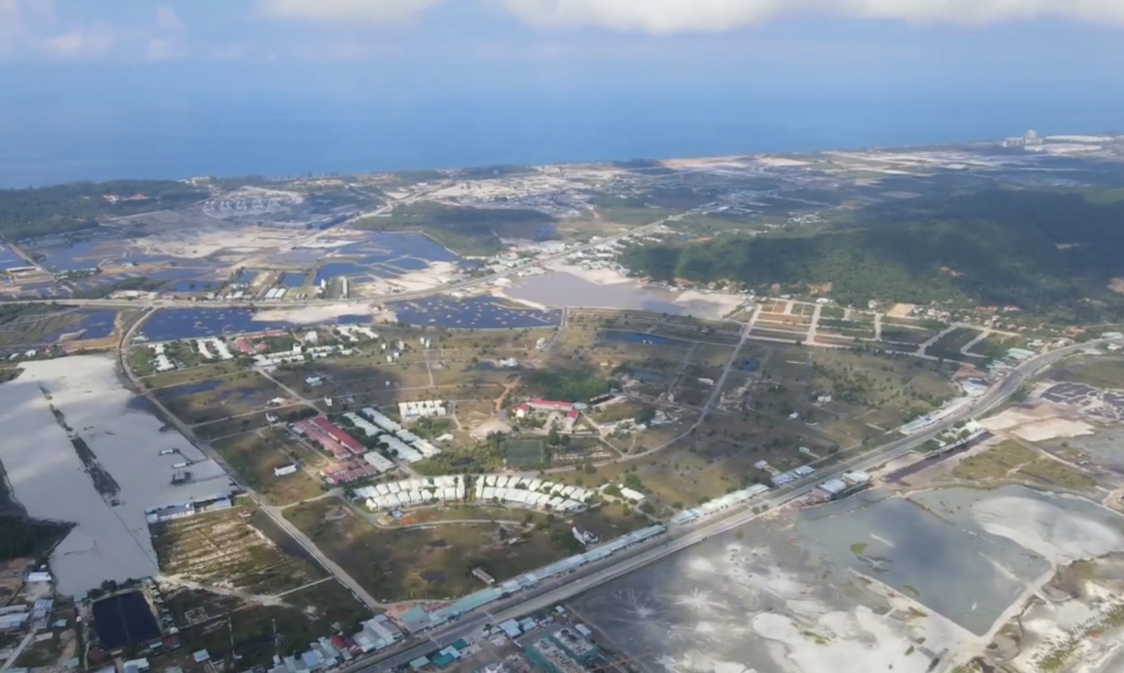 Khu tái định cư Suối Lớn mặt bằng