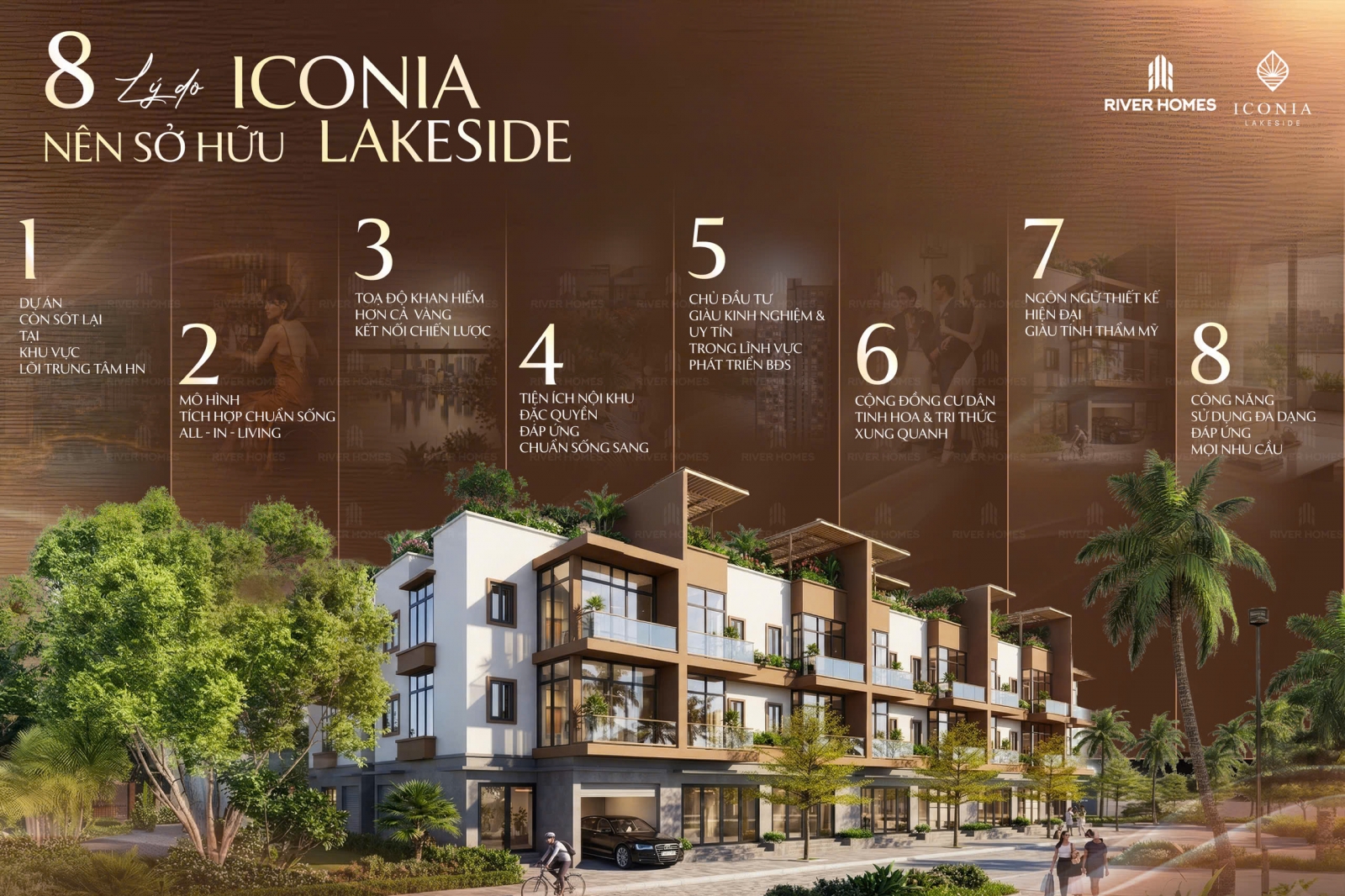 Lý do mua liền kề Mipec Tố Hữu (Iconia Lakeside)