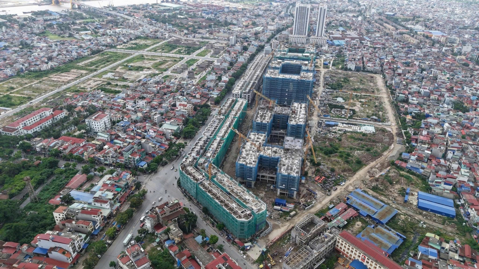 tiến độ nhà ở xã hội kho 3 lạc viên