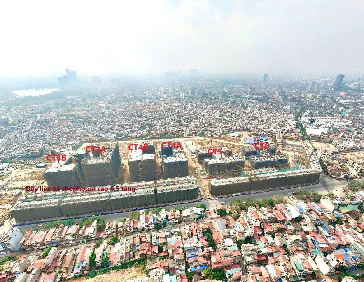 Tiến độ tháng 9/2025 nhà ở xã hội kho 3 Lạc Viên